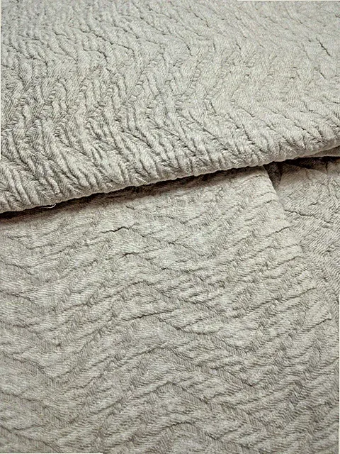 2 Restoration Hardware RH King Shams Cotton Linen Texture Chevron Weave Beige