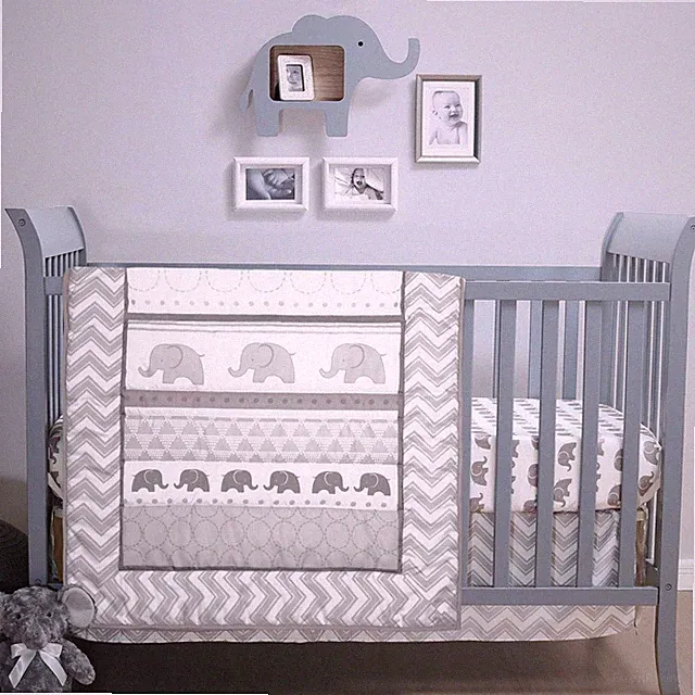 3 Piece Baby Crib Bedding Set for Boys & Girls - Newborn, Infant & Nursery Be...