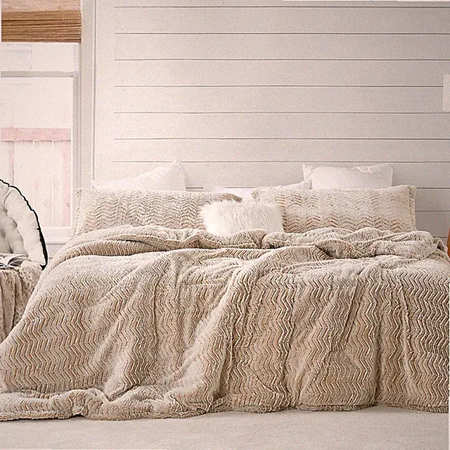 Byourbed Peak of Cozy - Coma Inducer® Oversized King Comforter Set - Chevron Fro